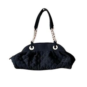 Vera Bradley Black Quilted Dressy Handbag